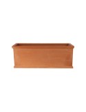 Smooth Rectangular Terracotta Box